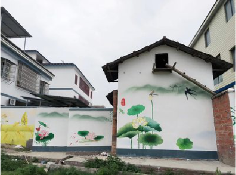 蓬溪室外墙绘-从选材到保养。