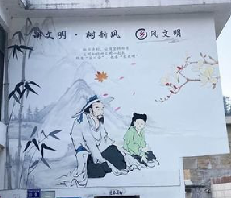 蓬溪分享几个墙绘保养知识。