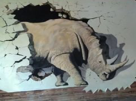 蓬溪在墙绘中，如何绘制3D效果？