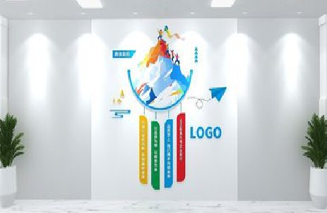 蓬溪公司企业形象墙的工艺材料有哪些？