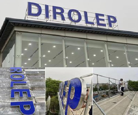 蓬溪楼顶发光字安装的注意事项。